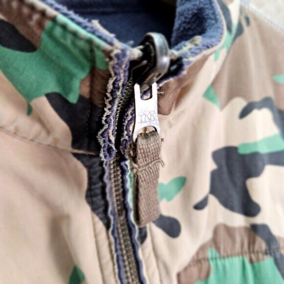 Y2K Triple Five Soul Camouflage Jacket Mens Size M Full Zip Long Sleeve 555 Soul - Picture 13 of 16
